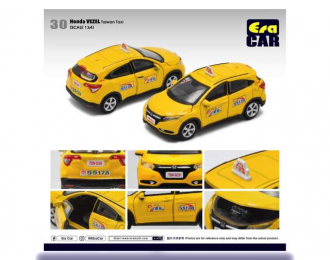 HONDA Vezel *Taiwan Taxi* (2013), yellow
