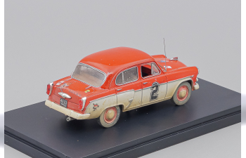 МОСКВИЧ 407, красный / белый