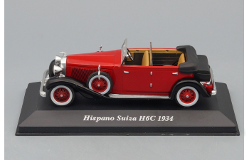 HISPANO SUIZA H6C (1934), красный с чёрным