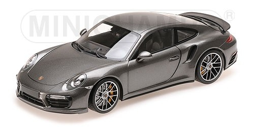 Porsche 911 Turbo S 2016 grey metallic