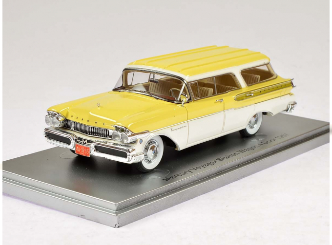 MERCURY Voyager Station Wagon (1957), yellow / white
