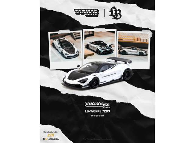 McLaren LB-Works 720S, white