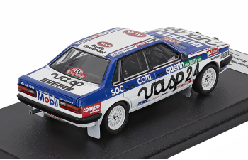 AUDI 80 Quattro (night version) №24 Rally Portugal (1984) Manuel Mello Breyner - Miguel Villar, white/blue