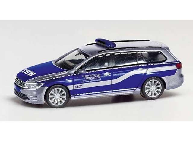 VOLKSWAGEN Passat Variant THW OV Rudolstadt / Saalfeld, silver / blue