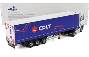 RENAULT T-line High Truck Telonato Cdlt Transports (2023), White Blue