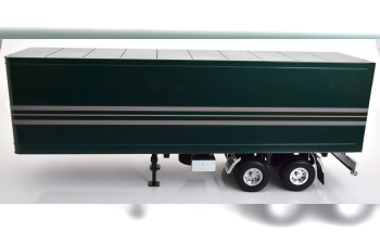 SEMI-TRAILER, dark green-metallic silver golden