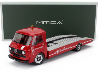 ALFA ROMEO A12 (f12) Carro Attrezzi Seconda Serie (1977) - Tow Truck - Abschleppwagen - DÉpanneuse, Red Black