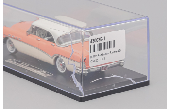 BUICK Roadmaster Riviera 4-Door Hardtop (1956), rose / white