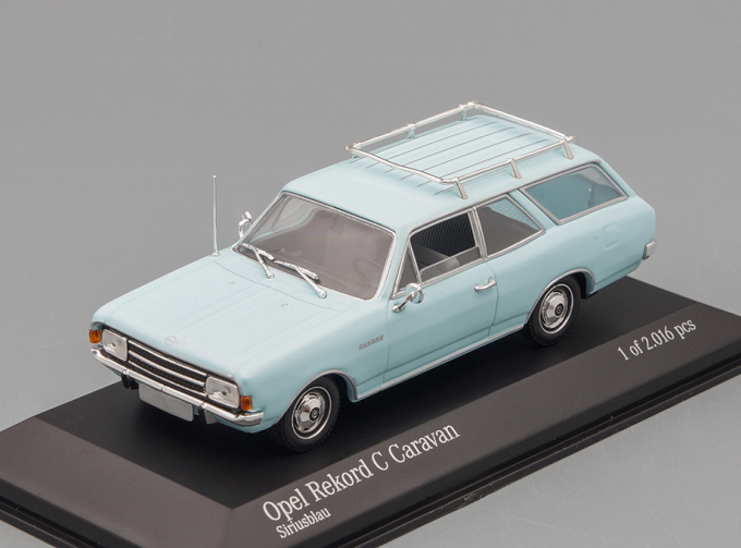 OPEL Rekord С Break (1966), blue