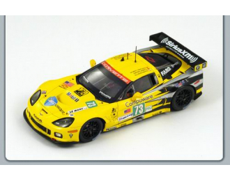 CHEVROLET Corvette C6 ZR1 №73 Corvette Racing Le Mans Winner LM GTE PRO class 2011, yellow