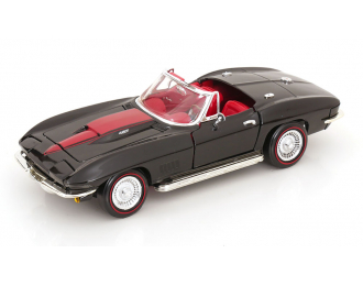 CHEVROLET Corvette L-71 Roadster (1967), black red