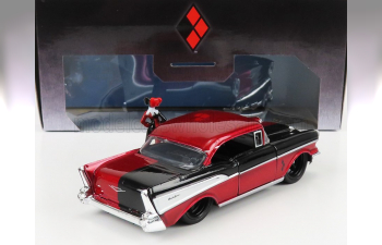 CHEVROLET Bel Air 1957 - Harley Quinn, Black Red Met