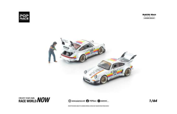 PORSCHE RWB 930 APPLE with Akira Nakai Figure, various