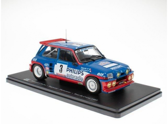 RENAULT 5 Turbo #3 "Renault Elf Philips" Ragnotti/Thimonier Winner Tour de Corse (1985)