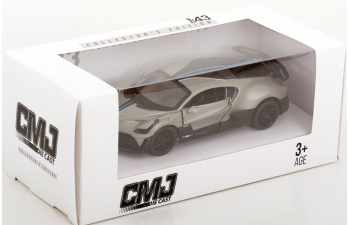 BUGATTI Divo (2018-2021), grey metallic/black