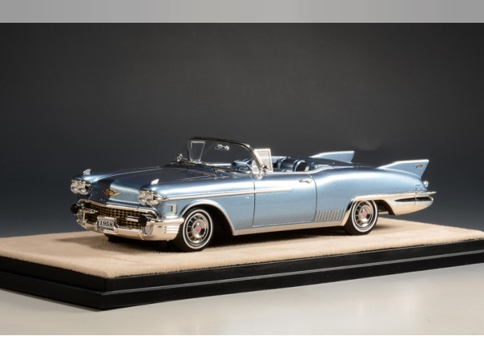 CADILLAC Eldorado Biarritz "Raindrop" Prototype (открытый) (1958), Argyle Blue Irid