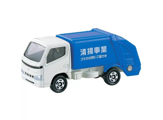 Toyota Dyna Refuse Truck *Takara Tomy*, white/blue