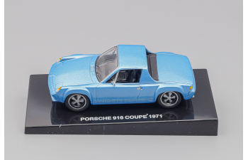 PORSCHE 916 Coupe (1971), light blue metallic