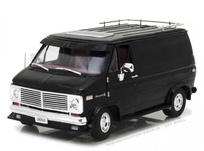 CHEVROLET G-Series Van (1976), black