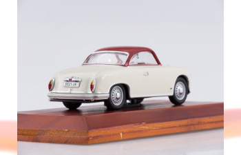 AWZ P70 Coupe (1955), white / burgundy