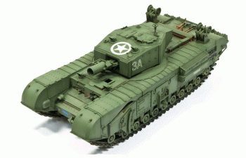 Сборная модель Британский инженерный танк "Churchill" Mk.III AVRE