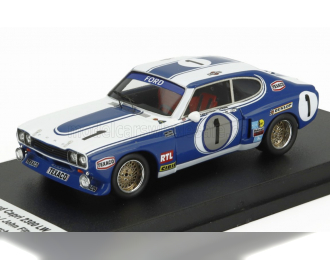 FORD Capri 2600 Lw N 1 2nd 24h Spa Francorchamps (1973) Jochen Mass - John Fitzpatrick, Blue White