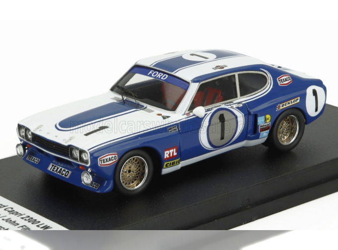 FORD Capri 2600 Lw N 1 2nd 24h Spa Francorchamps (1973) Jochen Mass - John Fitzpatrick, Blue White