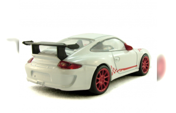 PORSCHE GT3 RS, серия RACING 1:43, белый