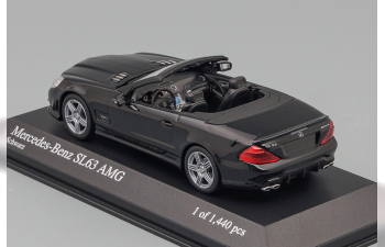 MERCEDES-BENZ SL63 AMG R230 (2008), black