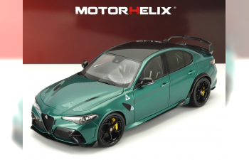 ALFA ROMEO Giulia Gtam With Engine And Accessories (2021), M O N T R E A L Green Met