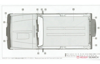 Сборная модель SUZUKI JIMNY (JA11-1)