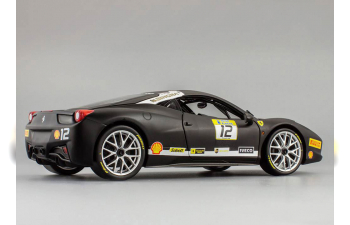 FERRARI 458 Italia Challenge #12, black matt