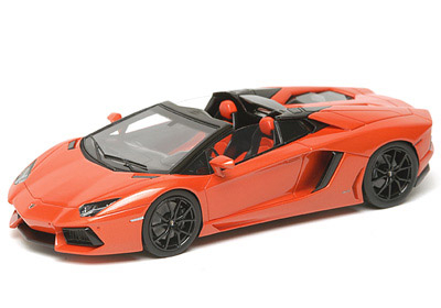 LAMBORGHINI Aventador LP700-4 Roadster 2012 Arancio Argos, red