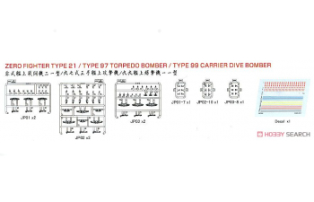 Сборная модель IJN Carrier-Based Aircraft I