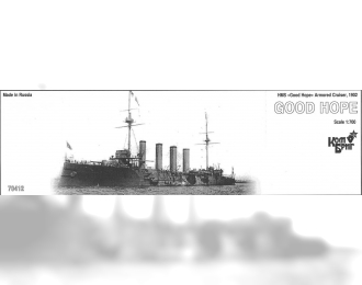 Сборная модель HMS Good Hope Броненосный крейсер 1902