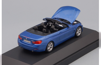 BMW 4 Series Convertible F33 (2014), blue metallic