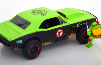 CHEVROLET Camaro (1967) - Raphael Ninja Turtles - Tartarughe Ninja, Green Black