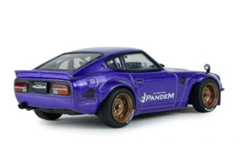 DATSUN 240Z ROCKET BUNNY Coupe (1973), purple metallic