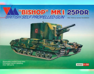 Сборная модель Bishop Mk.I 25 Pdr. British Self-Propelled Gun