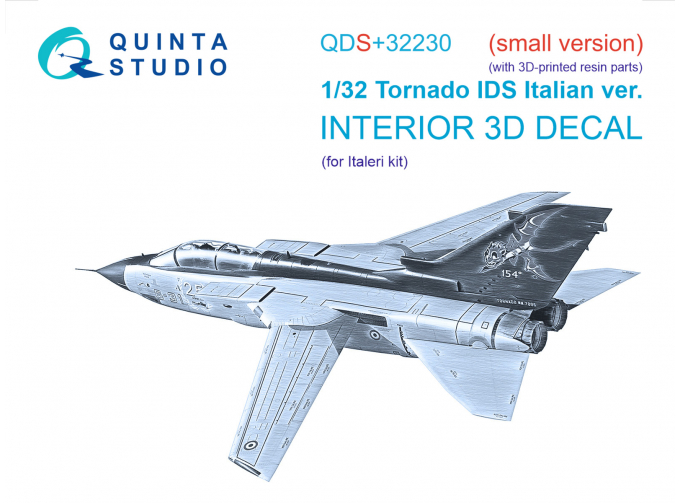 3D Декаль интерьера кабины Tornado IDS Italian (Italeri) (Малая версия) (с 3D-печатными деталями)