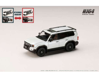 Toyota Land Cruiser 250 ZX First Edition (RHD), platinum white pearl mica