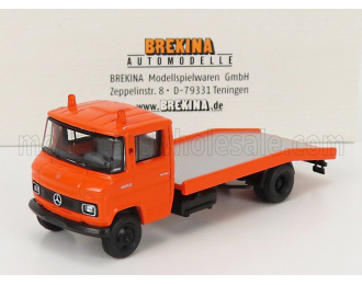 MERCEDES BENZ L608d Truck 1980 - Carro Attrezzi - Wrecker Road Service, Orange Black