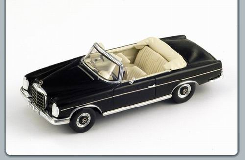 MERCEDES-BENZ 300SE Cabriolet (1963), black