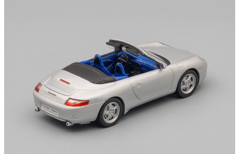 PORSCHE 911 Carrera Cabrio (2001), silver metallic