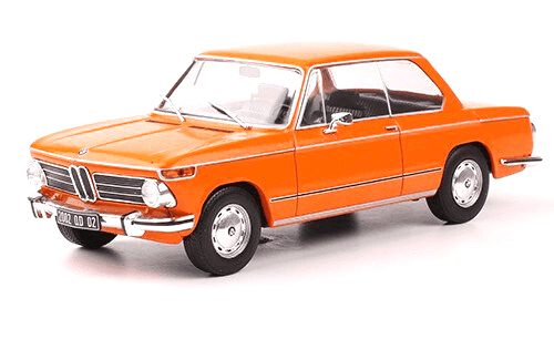 BMW 2002 Tii (1971), Auto Vintage, orange