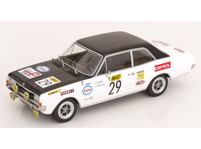 OPEL Commodore GS/E N 29 (night version) Rally Tour De France Automobile Jean Louis Clarr - Jean Pierre Peyroux (1971)