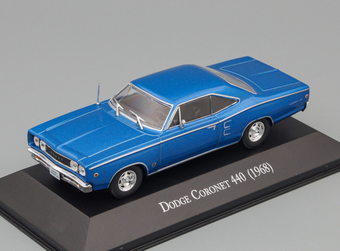 DODGE Coronet 440 1968, blue