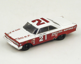 FORD Galaxy #21 Winner Daytona 500 Tini Lund (1963), white / red