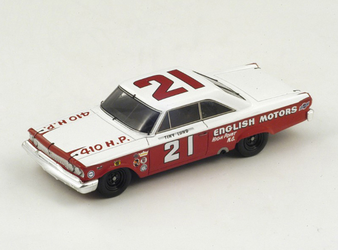 FORD Galaxy #21 Winner Daytona 500 Tini Lund (1963), white / red