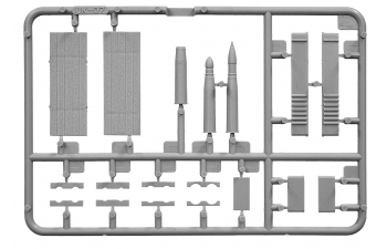 Сборная модель Аксессуары  SOVIET 100-mm SHELLS w/AMMO BOXES